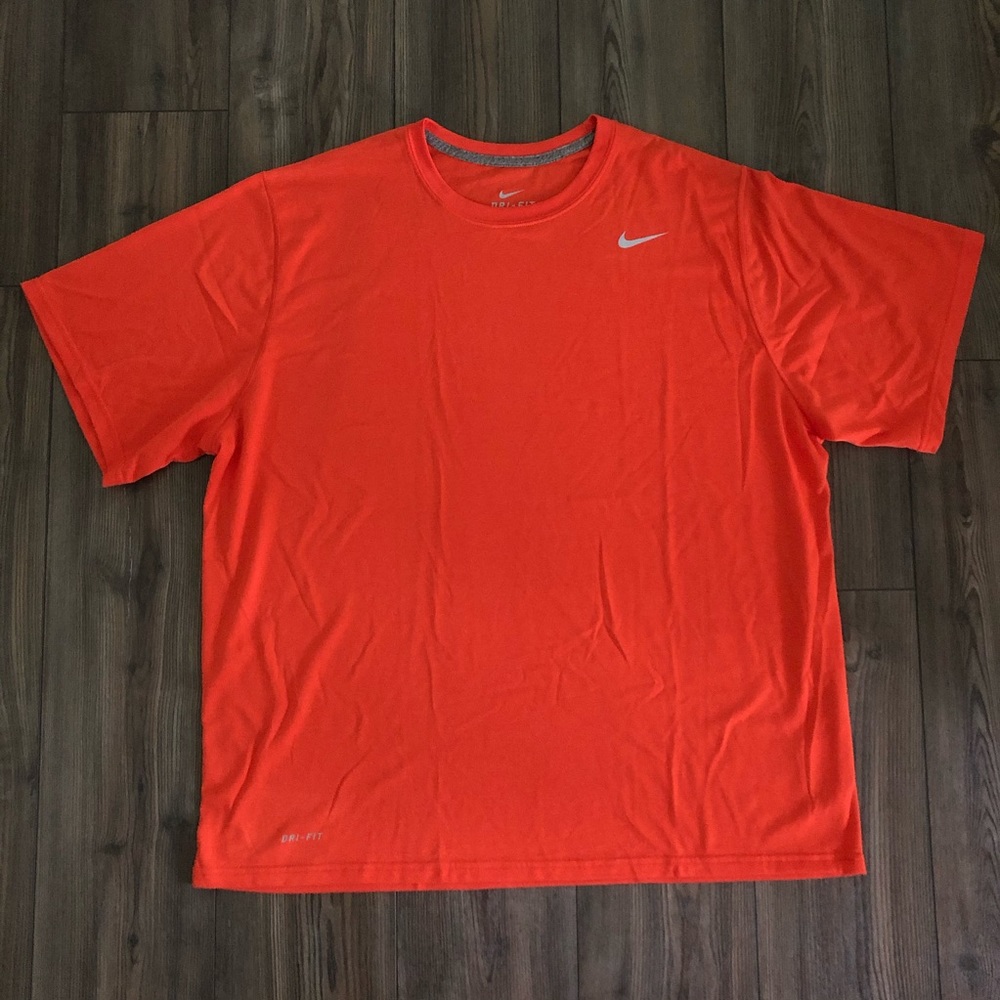 Orange Nike Dri-Fit Shirt